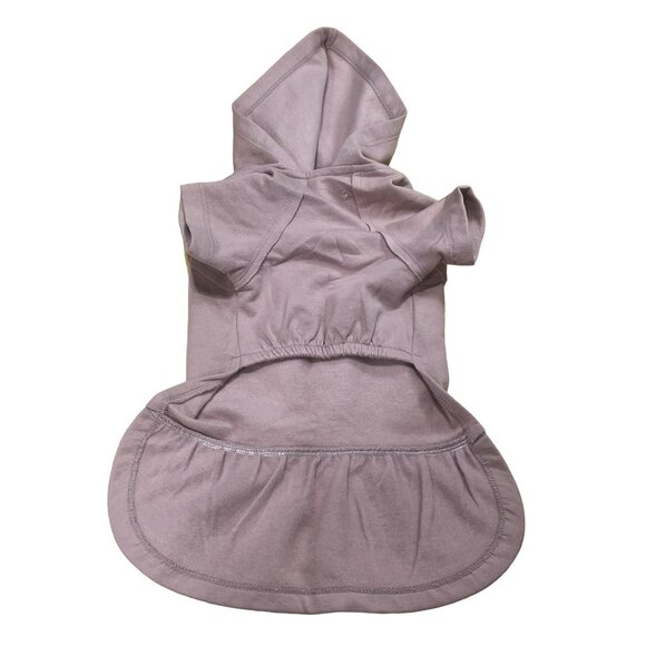 Grayson Pup - Pet Sweatshirt With Hood - "Favorite Child" - Light Brown - Small - Picture 2 of 10